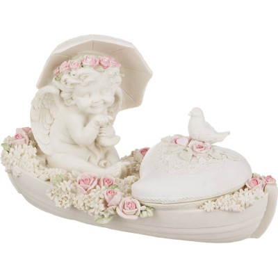 Шкатулка коллекция "AMORE" 17*8 см. высота=11 см. (кор=18шт.) LEFARD 390-899