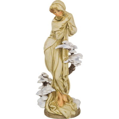 Фигурка "ЗИМА" 12*8 см. высота=33 см. (кор=12шт.) LEFARD 390-974