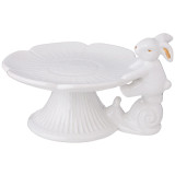 Блюдо на ножке коллекция "BRIGHT RABBITS" 17,5х14х10 см LEFARD 406-748
