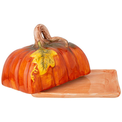 Масленка с крышкой коллекция "VILLAGE" 15х10,5х10 см LEFARD 406-759-1