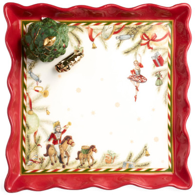 Блюдо сервировочное 19,4х19,4х8 см LEFARD 406-782-2