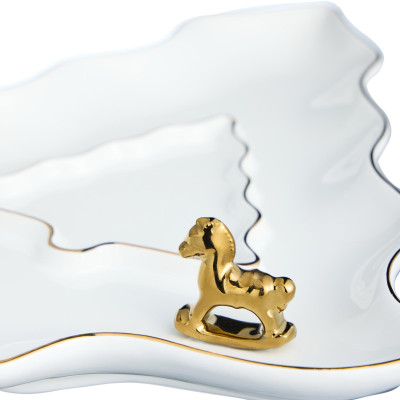 Блюдо сервировочное 27,5х22,8х4,5 см LEFARD 406-784-1