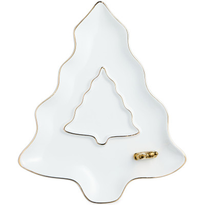 Блюдо сервировочное 27,5х22,8х4,5 см LEFARD 406-784-2