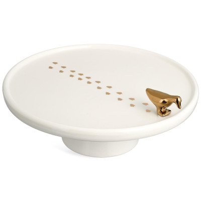 Блюдо сервировочное на ножке, 25х25х10,7 см LEFARD 406-794