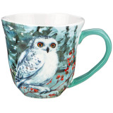Кружка "ЛЕСНАЯ СКАЗКА" сова 450 мл (кор=36шт.) LEFARD 409-164