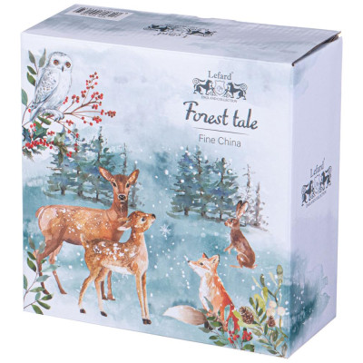 Салатник сервировочный "ЛЕСНАЯ СКАЗКА" сова 19*7 см 600 мл (кор=24шт.) LEFARD 409-165