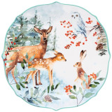 Тарелка обеденная "ЛЕСНАЯ СКАЗКА" 26,5 см (кор=16шт.) LEFARD 409-167