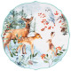 Тарелка обеденная "ЛЕСНАЯ СКАЗКА" 26,5 см (кор=16шт.) LEFARD 409-167