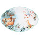 Блюдо овальное "ЛЕСНАЯ СКАЗКА" 30,5*20 см (кор=12шт.) LEFARD 409-171