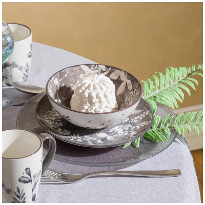 Салатник "FOREST TALE" grey 600 мл 16 см (кор=24шт.) LEFARD 409-197-2