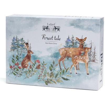Блюдо прямоугольное "ЛЕСНАЯ СКАЗКА" 32,5*24,5*6,5 см (кор=6шт.) LEFARD 409-413-2