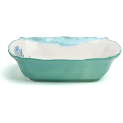 Блюдо прямоугольное "ЛЕСНАЯ СКАЗКА" 20*14,5*5,5 см (кор=16шт.) LEFARD 409-414-1