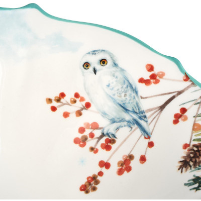 Салатник "ЛЕСНАЯ СКАЗКА" 22,5*8 см 1150 мл (кор=8шт.) LEFARD 409-416-4