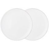 Набор тарелок обеденных " кристал' ' голд 2 шт. 26,5 см LEFARD 414-051