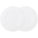 Набор тарелок обеденных " кристал' ' платинум 2 шт. 26,7 см LEFARD 414-060