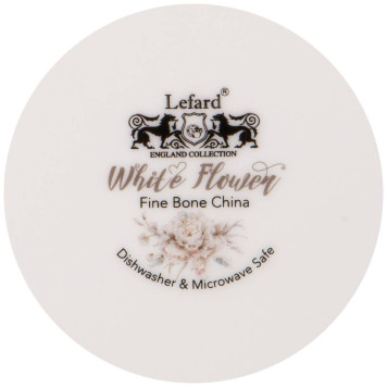 Блюдо овальное "WHITE FLOWER" 26,5*18 см (кор=36шт.) LEFARD 415-2125-1