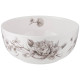 Салатник-тарелка суповая " WHITE FLOWER" 15, 5*7 см 800 мл (кор=24шт.) LEFARD 415-2139