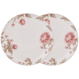 Набор тарелок закусочных "АСТРА" 2 шт. 20,5 см (кор=16наб.) LEFARD 415-2157