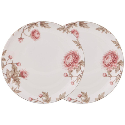 Набор тарелок закусочных "АСТРА" 2 шт. 20,5 см (кор=16наб.) LEFARD 415-2157