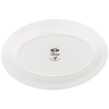 Блюдо овальное "ОХОТА" 26,5 см (кор=36шт.) LEFARD 415-2215-1