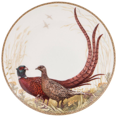 Тарелка закусочная "ОХОТА" 20,5 см (кор=16шт.) LEFARD 415-2225