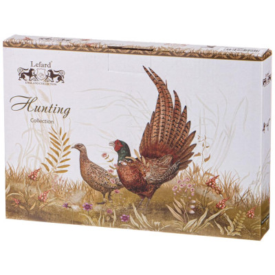 Блюдо овальное "ОХОТА" 26,5 см (кор=36шт.) LEFARD 415-2226