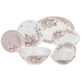 Сервиз столовый "WHITE FLOWER" на 6 пер. 23 пр. (кор=1наб.) LEFARD 415-2240