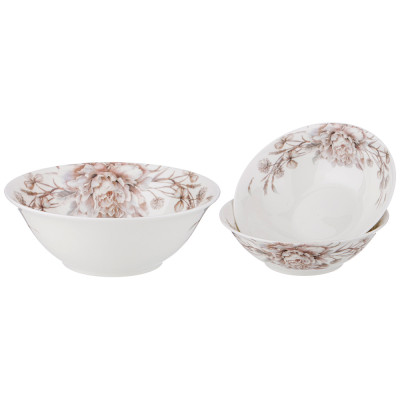 Сервиз столовый "WHITE FLOWER" на 6 пер. 23 пр. (кор=1наб.) LEFARD 415-2240-2