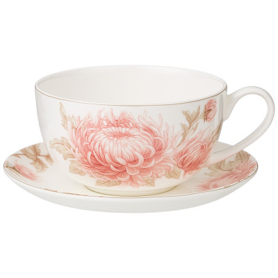 Чайная пара "АСТРА" 370 мл (кор=24наб) LEFARD 415-2243