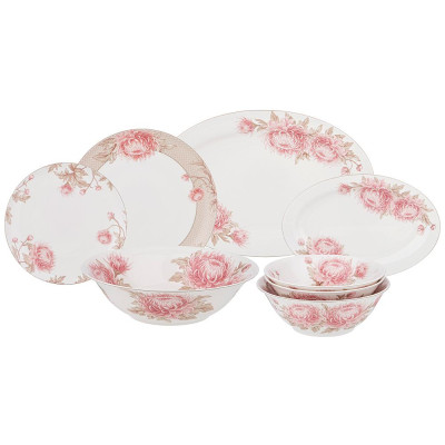 Сервиз столовый "АСТРА" на 6 пер. 23 пр. (кор=1наб.) LEFARD 415-2245