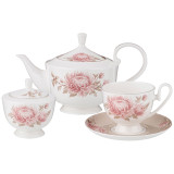 Чайный сервиз "АСТРА" на 6 пер. 14 пр. 1200/320/250 мл (кор=4наб.) LEFARD 415-2247