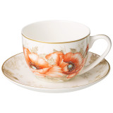 Чайная пара "ANTIQUE" 330 мл (кор=24наб.) LEFARD 415-2261