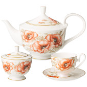 Чайный сервиз "ANTIQUE" на 6 пер. 14 пр. 1200/320/250 мл (кор=4наб.) LEFARD 415-2264