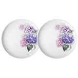 Набор тарелок закусочных "HORTENSIA" 2 шт. 20,5 см (кор=16наб.) LEFARD 415-2274