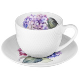 Чайная пара "HORTENSIA" 330 мл (кор=24наб.) LEFARD 415-2289