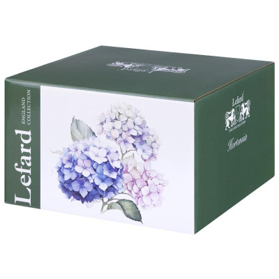 Чайный набор "HORTENSIA" на 4 пер. 8 пр. 330 мл (кор=6наб.) LEFARD 415-2290-2