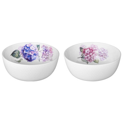 Набор салатников "HORTENSIA" 2 шт 15,5*7 см (кор=24наб.) LEFARD 415-2291