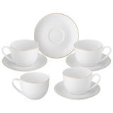 Чайный набор "CHIC" на 4 пер. 8 пр. 330 мл (кор=6наб.) LEFARD 415-2296