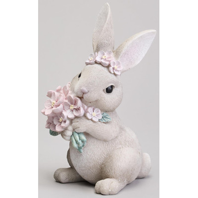 Фигурка декоративная "КРОЛИК" 9х9,5х16 см LEFARD 41-538