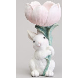 Фигурка декоративная "КРОЛИК" 10,5х9,7х20,7 см LEFARD 41-539