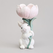 Фигурка декоративная "КРОЛИК" 10,5х9,7х20,7 см LEFARD 41-539