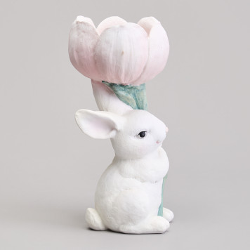 Фигурка декоративная "КРОЛИК" 10,5х9,7х20,7 см LEFARD 41-539-1