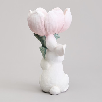 Фигурка декоративная "КРОЛИК" 10,5х9,7х20,7 см LEFARD 41-539-2