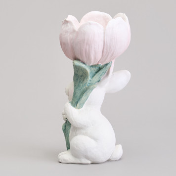 Фигурка декоративная "КРОЛИК" 10,5х9,7х20,7 см LEFARD 41-539-3