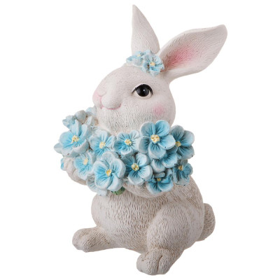 Фигурка декоративная "ЗАЙЧИК" 9х9,5х13,5 см LEFARD 41-546