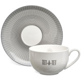 Чайная пара "TET-A-TET" 350 мл (кор=24наб.) LEFARD 416-102