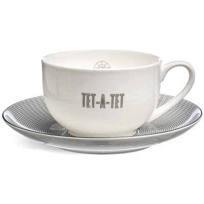 Чайная пара "TET-A-TET" 350 мл (кор=24наб.) LEFARD 416-102-1