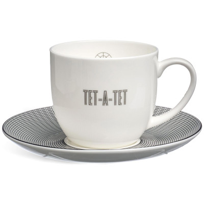 Чайный набор "TET-A-TET" на 2 пер. 4 пр. 300 мл (кор=18наб.) LEFARD 416-103-1