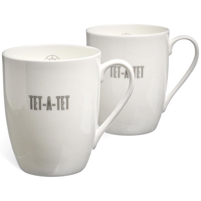 Набор кружек "TET-A-TET" 2 шт. 440 мл (кор=24наб.) LEFARD 416-104