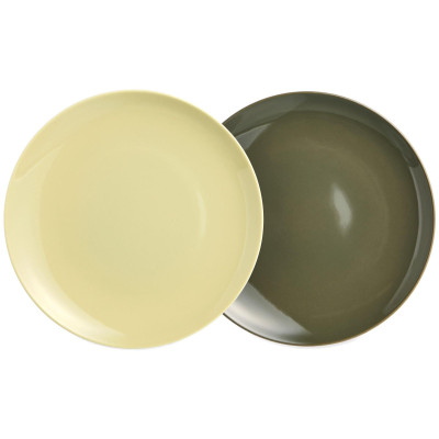 Набор тарелок закусочных "TET-A-TET" 2 шт. 20,5 см (кор=16наб.) LEFARD 416-106